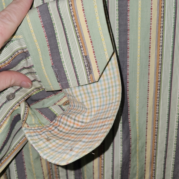 Robert Graham, Men's Size L, Long Sleeve Button Down Shirt - Picture 9 of 11